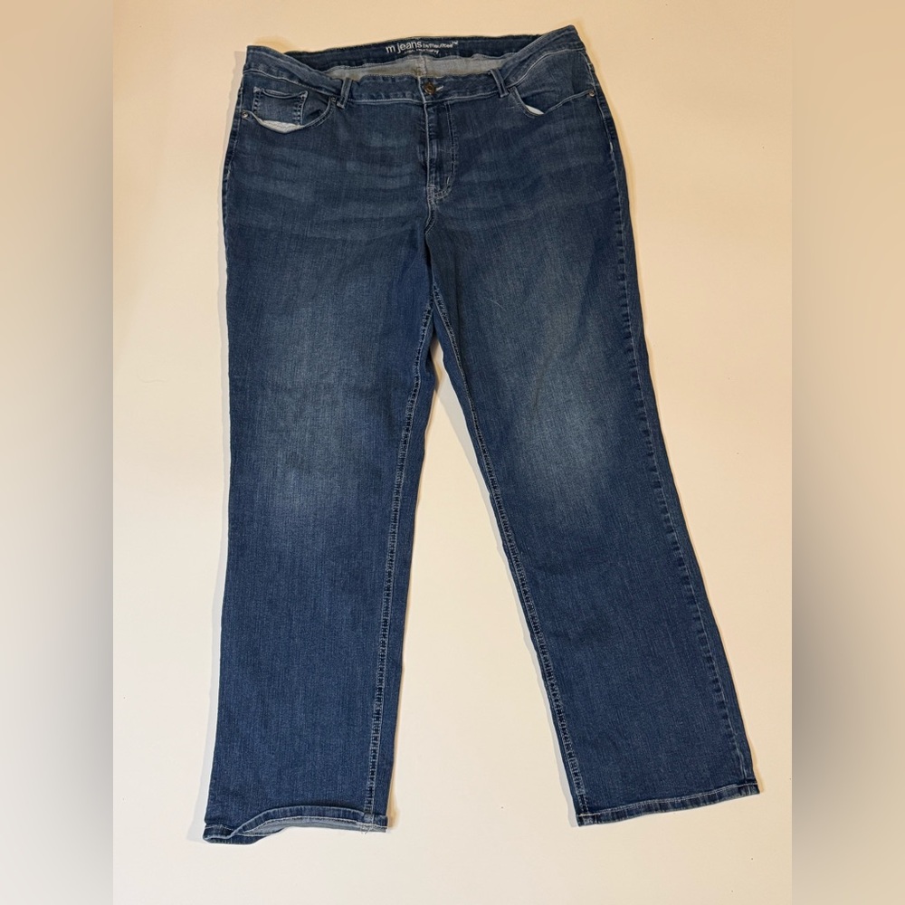 Women's Maurice’s M Jeans Curvy Fit Blue Jeans 24W Long